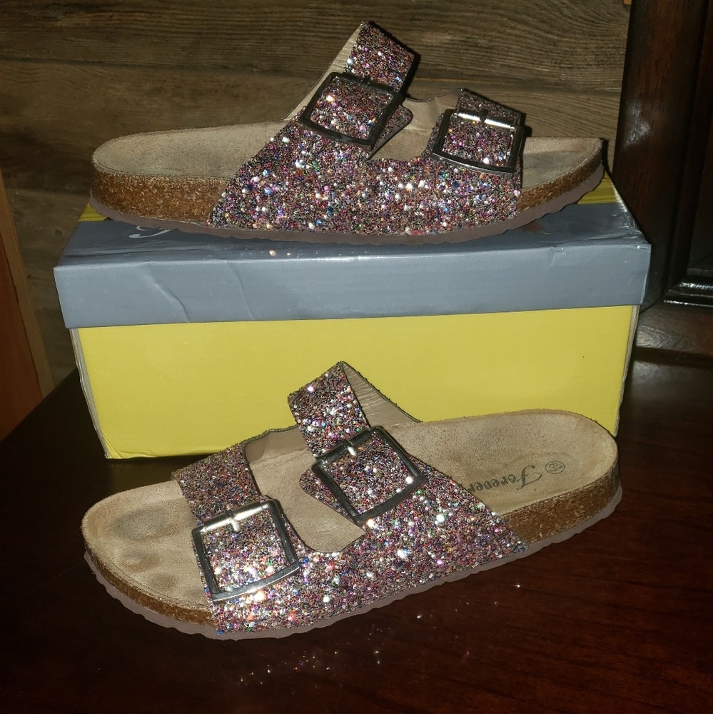 Glittery Slides